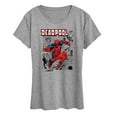 thumbnail image 1 of Marvel - Deadpool Comic - Women's Short Sleeve Graphic T-Shirt, 1 of 4