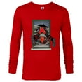 thumbnail image 1 of Marvel Deadpool Comic X-Men Undies Window Smash - Long Sleeve T-Shirt for Men - Customized-New Red, 1 of 5