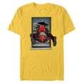 thumbnail image 1 of Marvel Deadpool Comic X-Men Undies Window Smash - Short Sleeve Blended T-Shirt for Adults - Customized-Yellow, 1 of 5