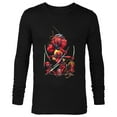 thumbnail image 1 of Marvel Deadpool Corps Lady Deadpool Kidpool Headpool Dogpool - Long Sleeve T-Shirt for Men - Customized-Black, 1 of 5