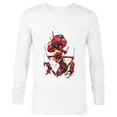 thumbnail image 1 of Marvel Deadpool Corps Lady Deadpool Kidpool Headpool Dogpool - Long Sleeve T-Shirt for Men - Customized-White, 1 of 5
