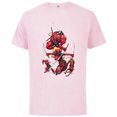 thumbnail image 1 of Marvel Deadpool Corps Lady Deadpool Kidpool Headpool Dogpool - Short Sleeve Cotton T-Shirt for Adults - Customized-Soft Pink, 1 of 5