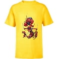 thumbnail image 1 of Marvel Deadpool Corps Lady Deadpool Kidpool Headpool Dogpool - Short Sleeve T-Shirt for Kids - Customized-Yellow, 1 of 5