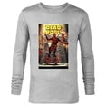 thumbnail image 1 of Marvel Deadpool Dashingly Dancing Deadpool Comic Cover Art - Long Sleeve T-Shirt for Men - Customized-Athletic Heather, 1 of 5