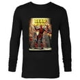 thumbnail image 1 of Marvel Deadpool Dashingly Dancing Deadpool Comic Cover Art - Long Sleeve T-Shirt for Men - Customized-Black, 1 of 5