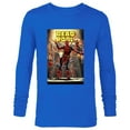 thumbnail image 1 of Marvel Deadpool Dashingly Dancing Deadpool Comic Cover Art - Long Sleeve T-Shirt for Men - Customized-Navy, 1 of 5