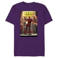 thumbnail image 1 of Marvel Deadpool Dashingly Dancing Deadpool Comic Cover Art - Short Sleeve Blended T-Shirt for Adults - Customized-Purple, 1 of 5