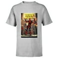 thumbnail image 1 of Marvel Deadpool Dashingly Dancing Deadpool Comic Cover Art - Short Sleeve T-Shirt for Kids - Customized-Athletic Heather, 1 of 5