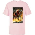 thumbnail image 1 of Marvel Deadpool Demonic Dark Marvel Variant Comic Cover - Short Sleeve T-Shirt for Kids - Customized-Soft Pink, 1 of 5