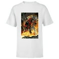 thumbnail image 1 of Marvel Deadpool Demonic Dark Marvel Variant Comic Cover - Short Sleeve T-Shirt for Kids - Customized-White, 1 of 5