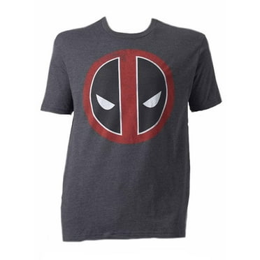Marvel Deadpool Distressed Logo Men's T-Shirt (Small)