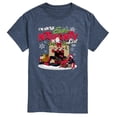thumbnail image 1 of Marvel - Deadpool Extra Naughty - Men's Short Sleeve Graphic T-Shirt, 1 of 4