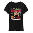 thumbnail image 1 of Marvel - Deadpool Extra Naughty - Women's Short Sleeve Graphic T-Shirt, 1 of 4