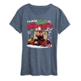 thumbnail image 1 of Marvel - Deadpool Extra Naughty - Women's Short Sleeve Graphic T-Shirt, 1 of 4