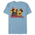 thumbnail image 1 of Marvel Deadpool Family Lady ‘Pool Kidpool Dogpool Headpool- Short Sleeve Blended T-Shirt for Adults - Customized-Ocean Blue, 1 of 5
