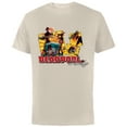 thumbnail image 1 of Marvel Deadpool Family Lady ‘Pool Kidpool Dogpool Headpool- Short Sleeve Cotton T-Shirt for Adults - Customized-Natural, 1 of 5