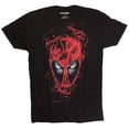 thumbnail image 1 of Marvel Deadpool Frontal Smokey Head Black T-Shirt | S, 1 of 1