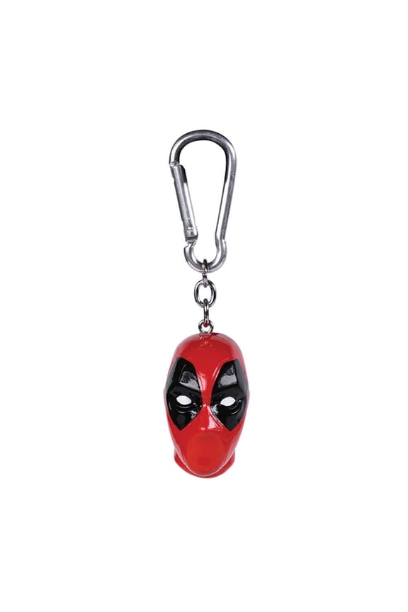 Deadpool Head 3D Keyring