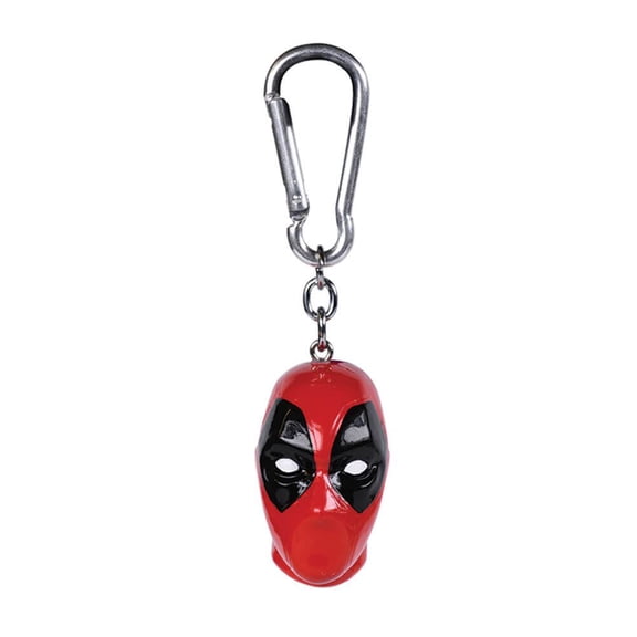 Marvel Deadpool Head 3D Keyring