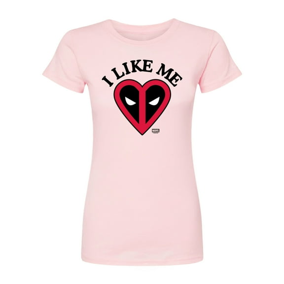 Marvel - Deadpool I Like Me - Juniors Fitted Short Sleeve Graphic T-Shirt
