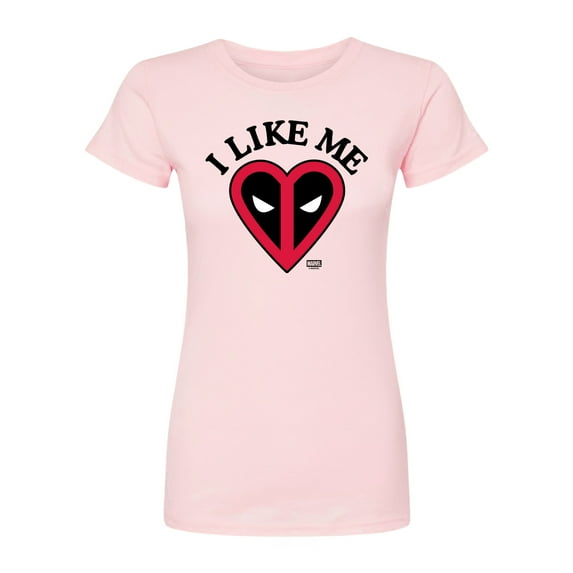 Marvel - Deadpool I Like Me - Juniors Fitted Short Sleeve Graphic T-Shirt