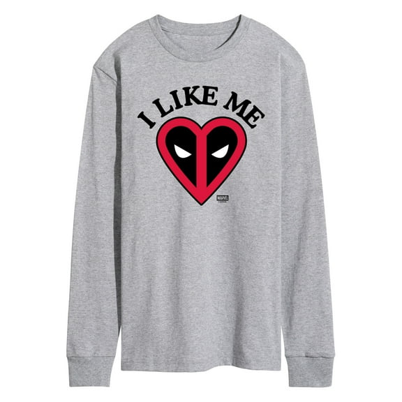 Marvel - Deadpool I Like Me - Men's Long Sleeve Graphic T-Shirt