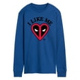 thumbnail image 1 of Marvel - Deadpool I Like Me - Men's Long Sleeve Graphic T-Shirt, 1 of 4