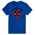 thumbnail image 1 of Marvel - Deadpool I Like Me - Men's Short Sleeve Graphic T-Shirt, 1 of 4