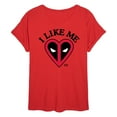 thumbnail image 1 of Marvel - Deadpool I Like Me - Women's Oversized Graphic T-Shirt, 1 of 4