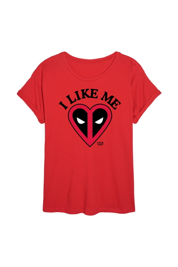 - Deadpool I Like Me - Women's Oversized Graphic T-Shirt