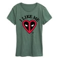 thumbnail image 1 of Marvel - Deadpool I Like Me - Women's Short Sleeve Graphic T-Shirt, 1 of 4
