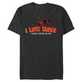 thumbnail image 1 of Marvel Deadpool I Love Tacos I Guess You're Ok Too - Short Sleeve Blended T-Shirt for Adults - Customized-Dark Heather, 1 of 5