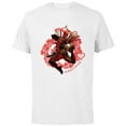 thumbnail image 1 of Marvel Deadpool I'm Crazy For You Valentine's Day - Short Sleeve Cotton T-Shirt for Adults - Customized-White, 1 of 5