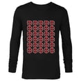 thumbnail image 1 of Marvel Deadpool Icon Repeat - Long Sleeve T-Shirt for Men - Customized-Black, 1 of 5