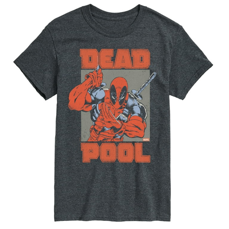 Marvel Deadpool Katana Men's Short Sleeve Graphic T-Shirt