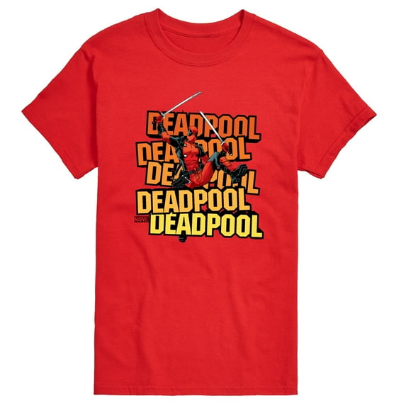 Marvel Deadpool - Katana Pose - Men's Short Sleeve Graphic T-Shirt