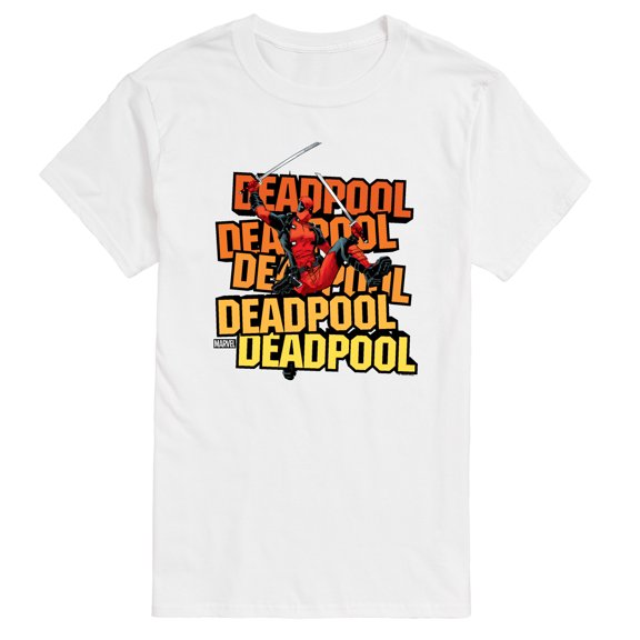 Marvel Deadpool - Katana Pose - Men's Short Sleeve Graphic T-Shirt