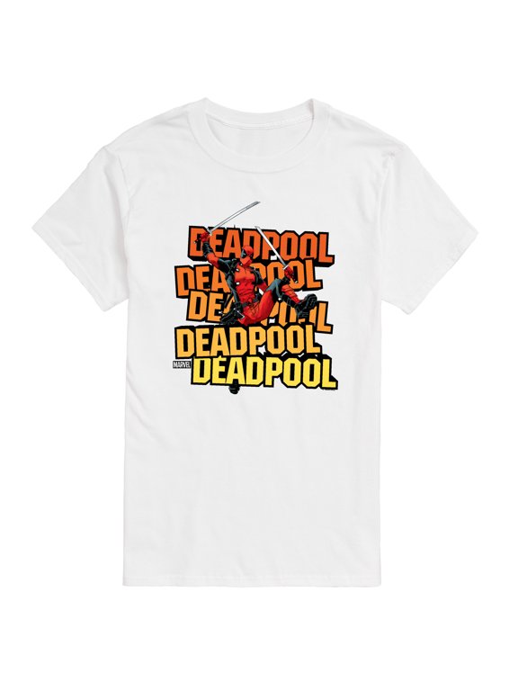 - Deadpool Katana Pose Men's Short Sleeve Graphic T-Shirt