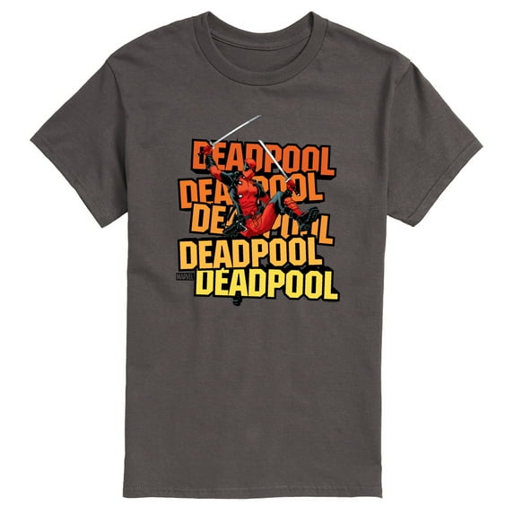 Marvel Deadpool - Katana Pose - Men's Short Sleeve Graphic T-Shirt