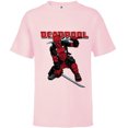 thumbnail image 1 of Marvel Deadpool Katana Pose Mercs for Money Comic Cover Art - Short Sleeve T-Shirt for Kids - Customized-Soft Pink, 1 of 5
