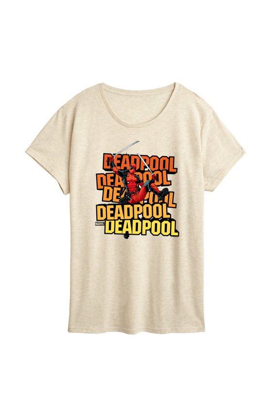 Deadpool - Katana Pose - Women's Short Sleeve Graphic T-Shirt
