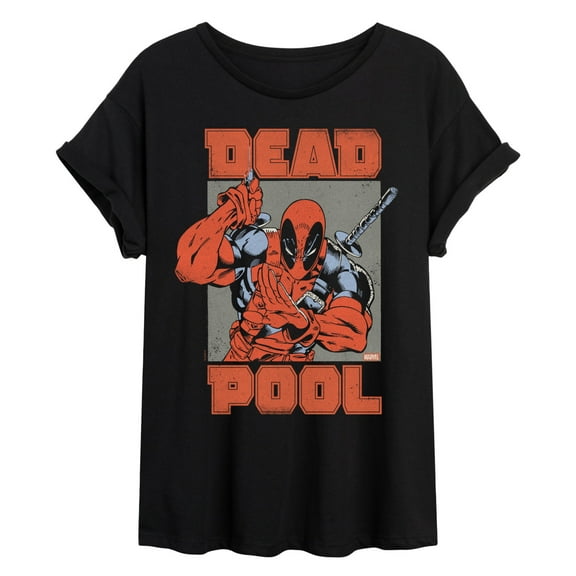 Marvel - Deadpool Katana - Women's Oversized Graphic T-Shirt
