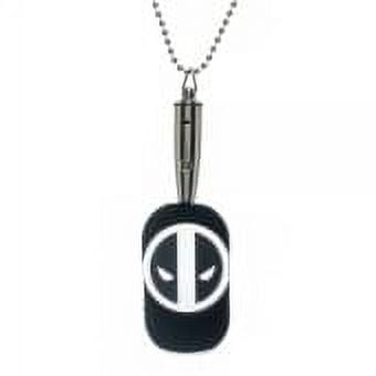 Marvel Deadpool LED Dog Tag Necklace