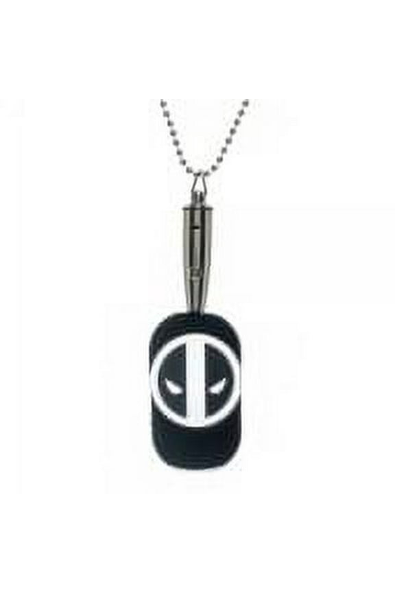 Marvel Deadpool LED Dog Tag Necklace