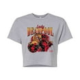 thumbnail image 1 of Marvel Deadpool - Lady Deadpool - Juniors Cropped Graphic T-Shirt, 1 of 5