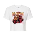 thumbnail image 1 of Marvel Deadpool - Lady Deadpool - Juniors Cropped Graphic T-Shirt, 1 of 5