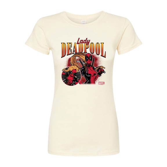 Marvel Deadpool - Lady Deadpool - Juniors Fitted Graphic T-Shirt