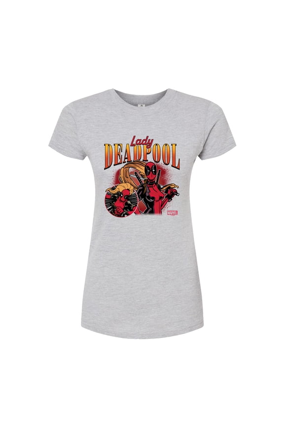 Deadpool - Lady Deadpool - Juniors Fitted Graphic T-Shirt