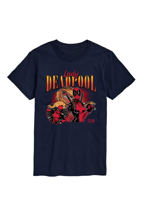 Deadpool - Lady Deadpool - Men's Short Sleeve Graphic T-Shirt