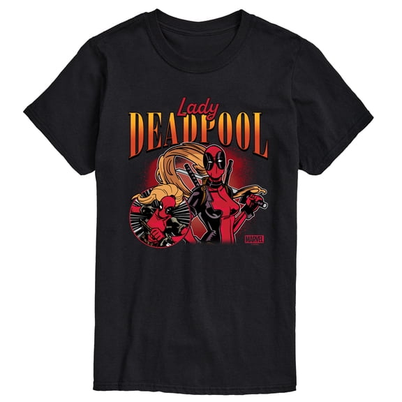 Marvel Deadpool - Lady Deadpool - Men's Short Sleeve Graphic T-Shirt